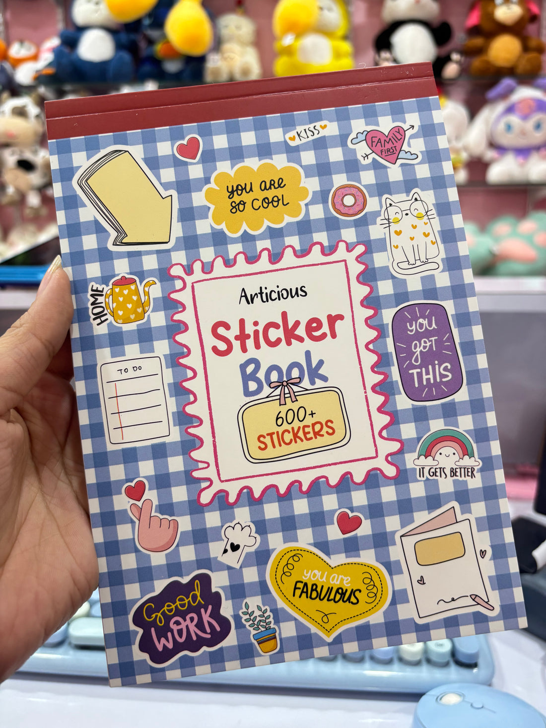 600+ stickers book