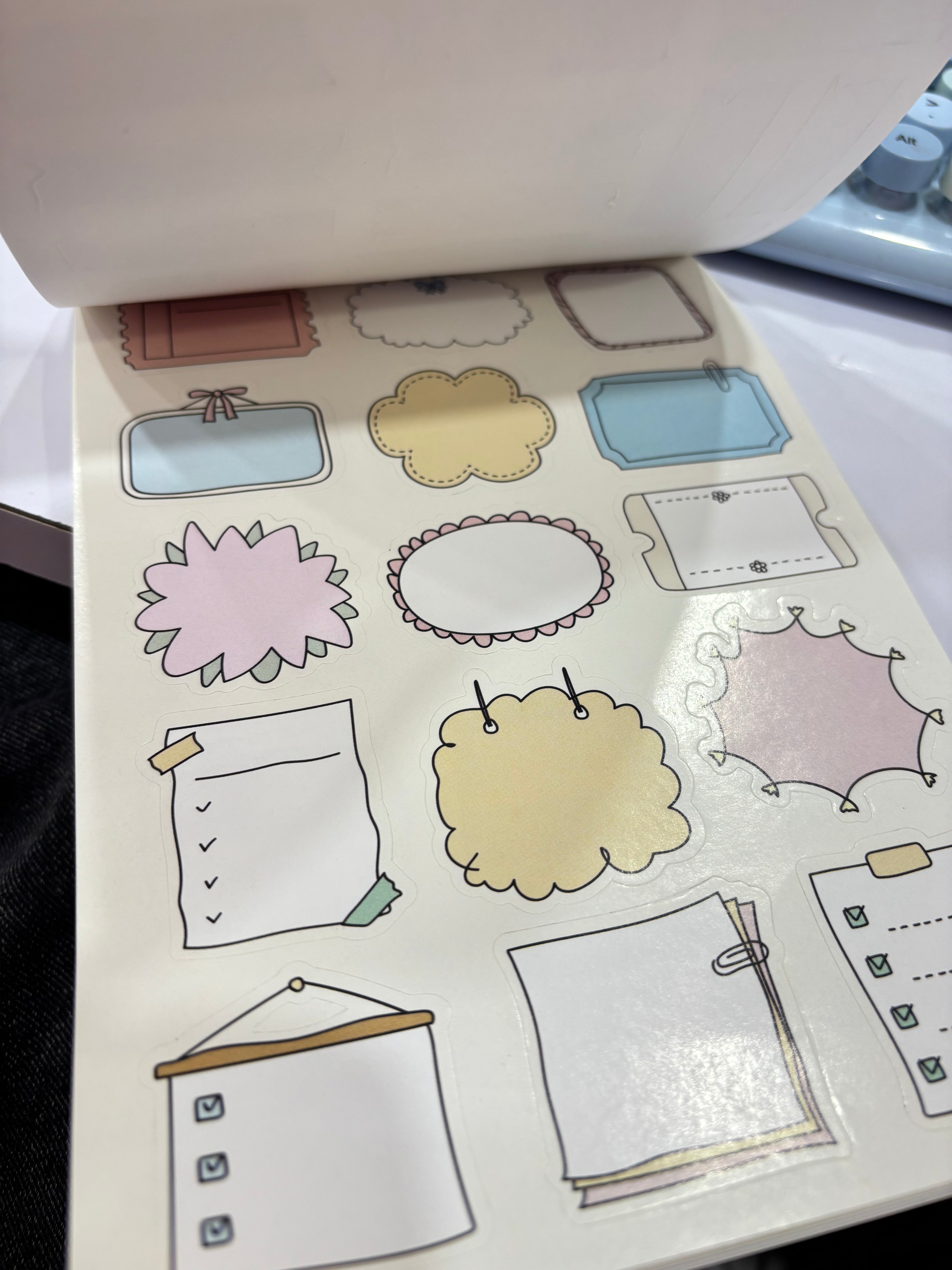 600+ stickers book