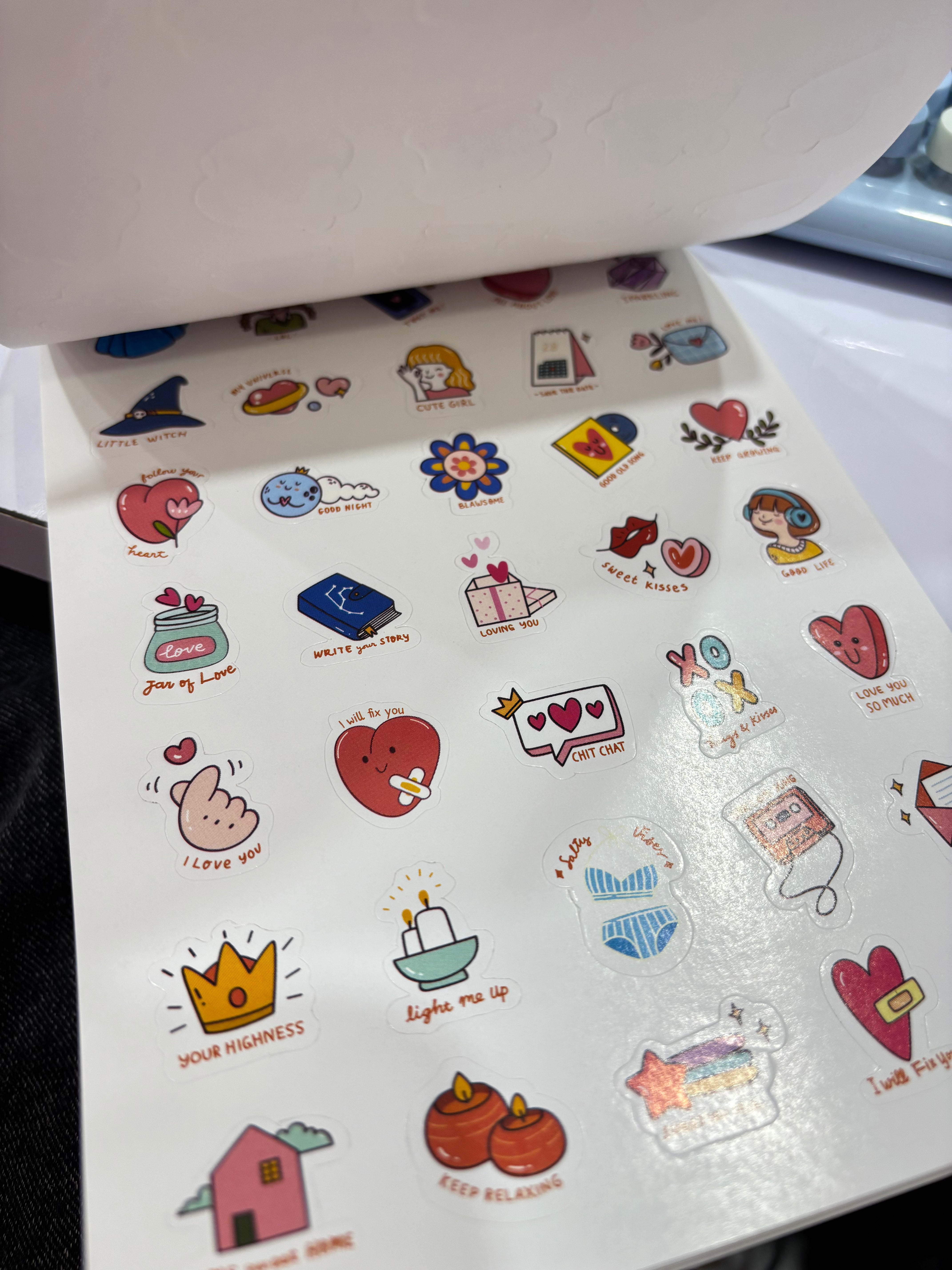 600+ stickers book