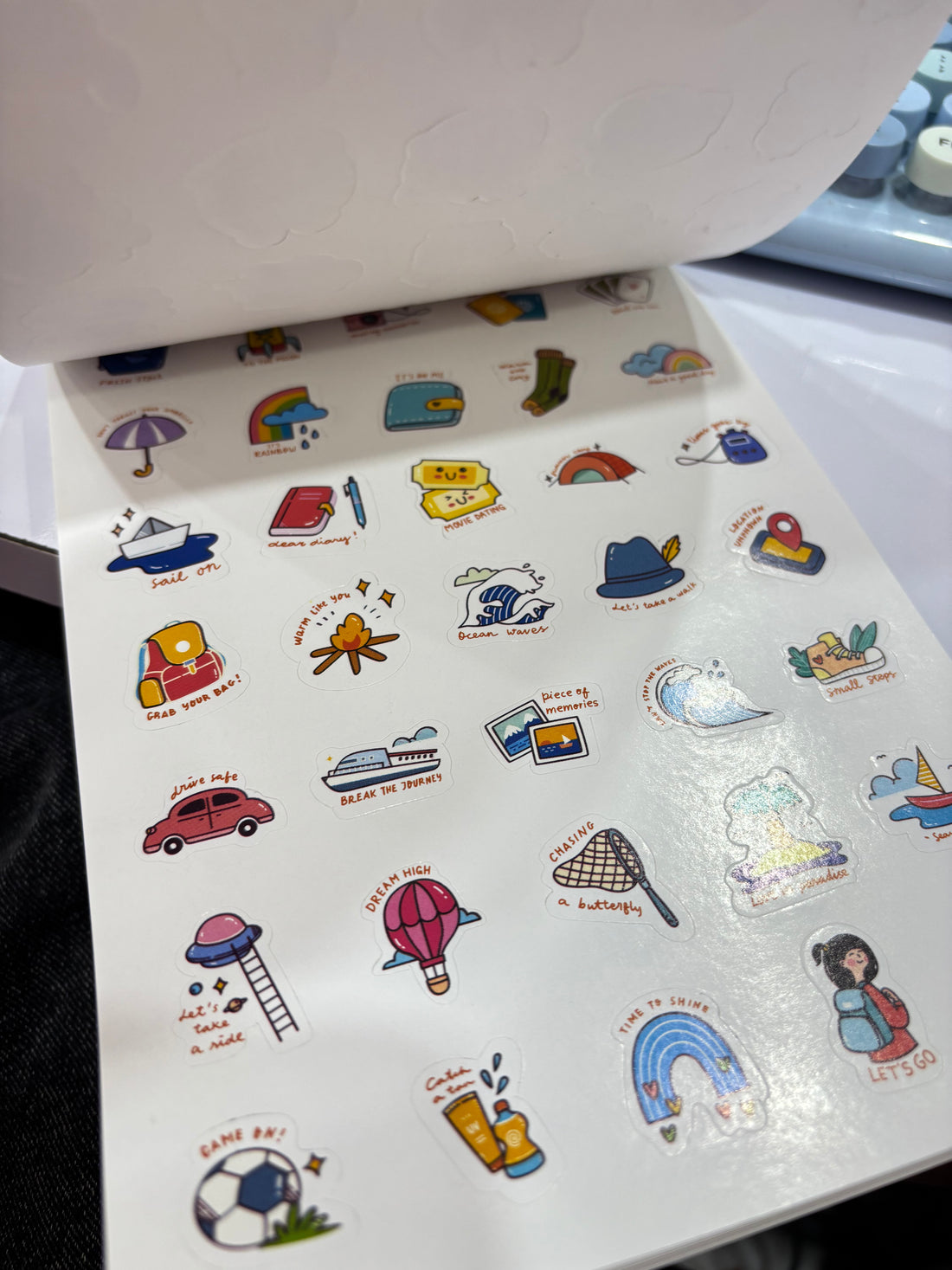 600+ stickers book