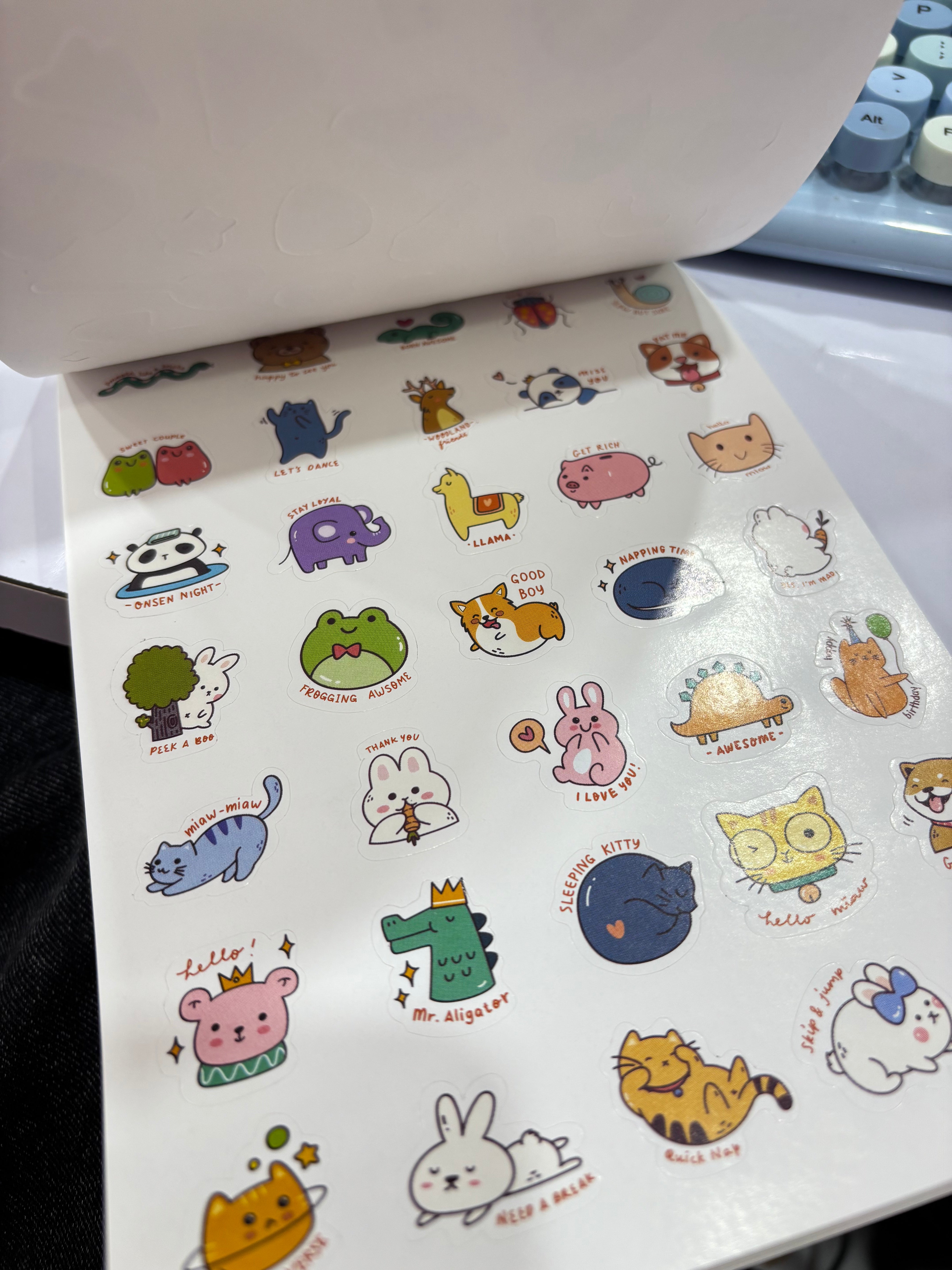 600+ stickers book