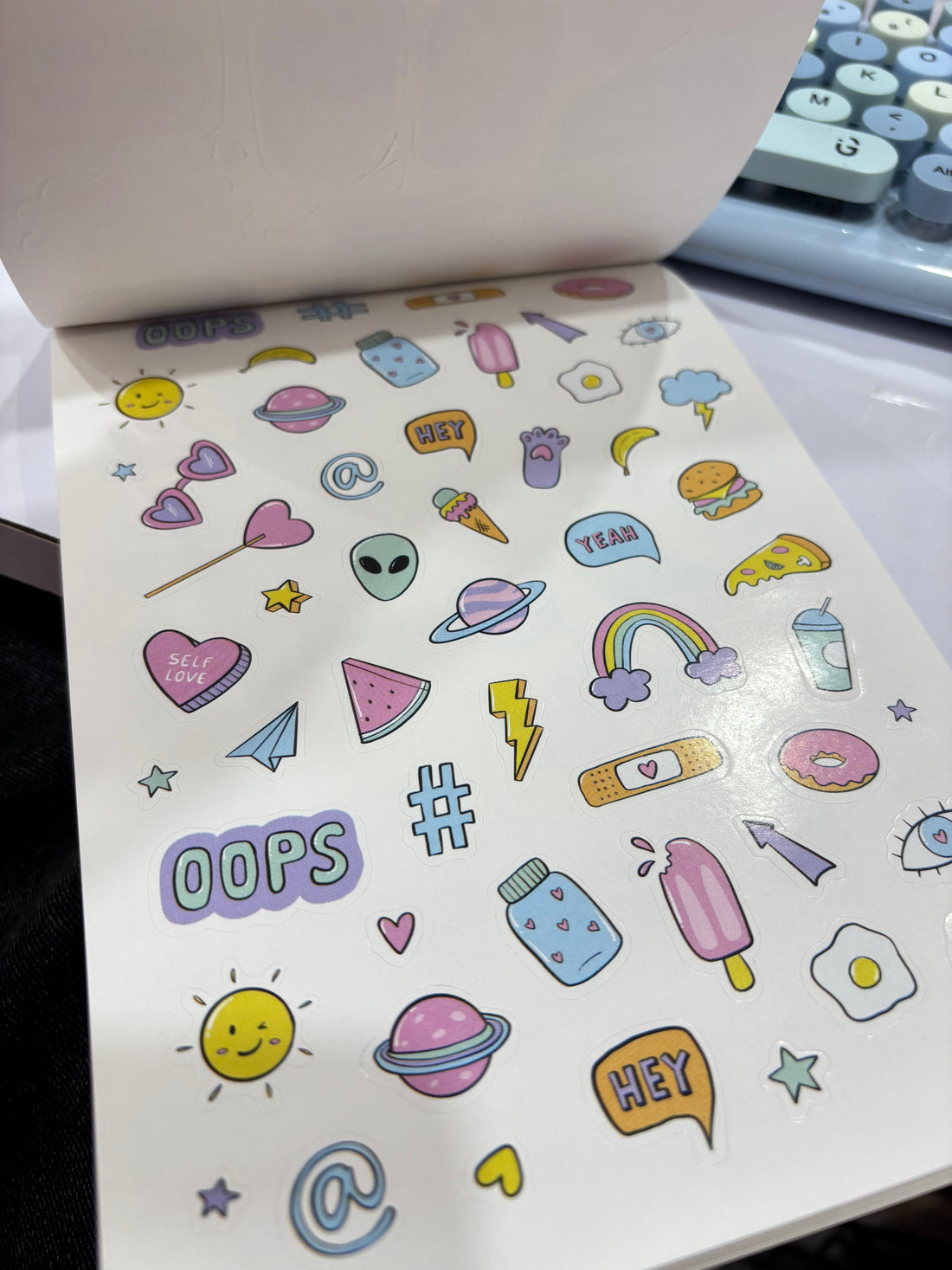 600+ stickers book