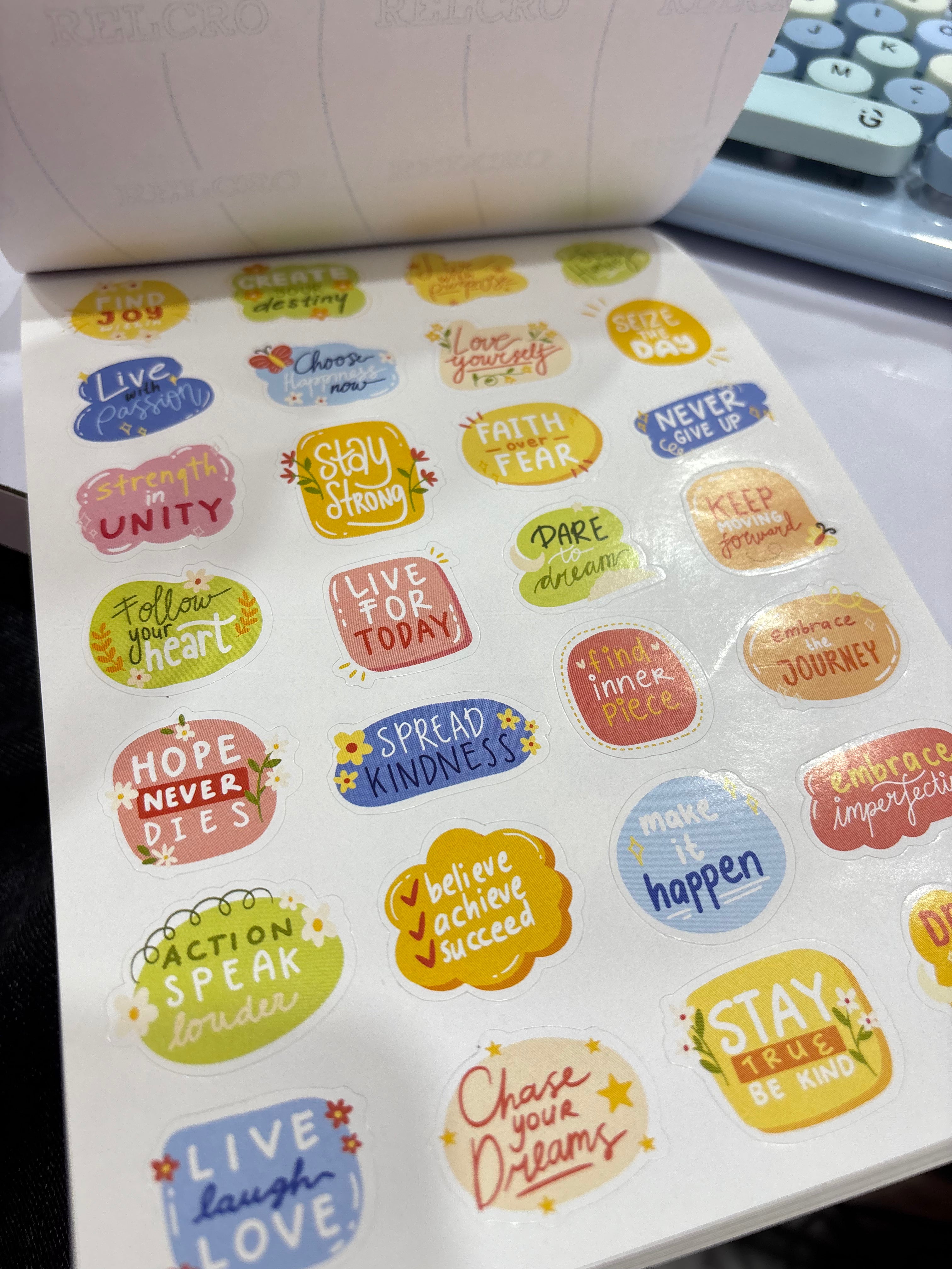 600+ stickers book