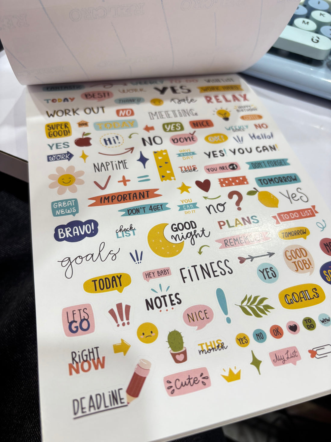 600+ stickers book
