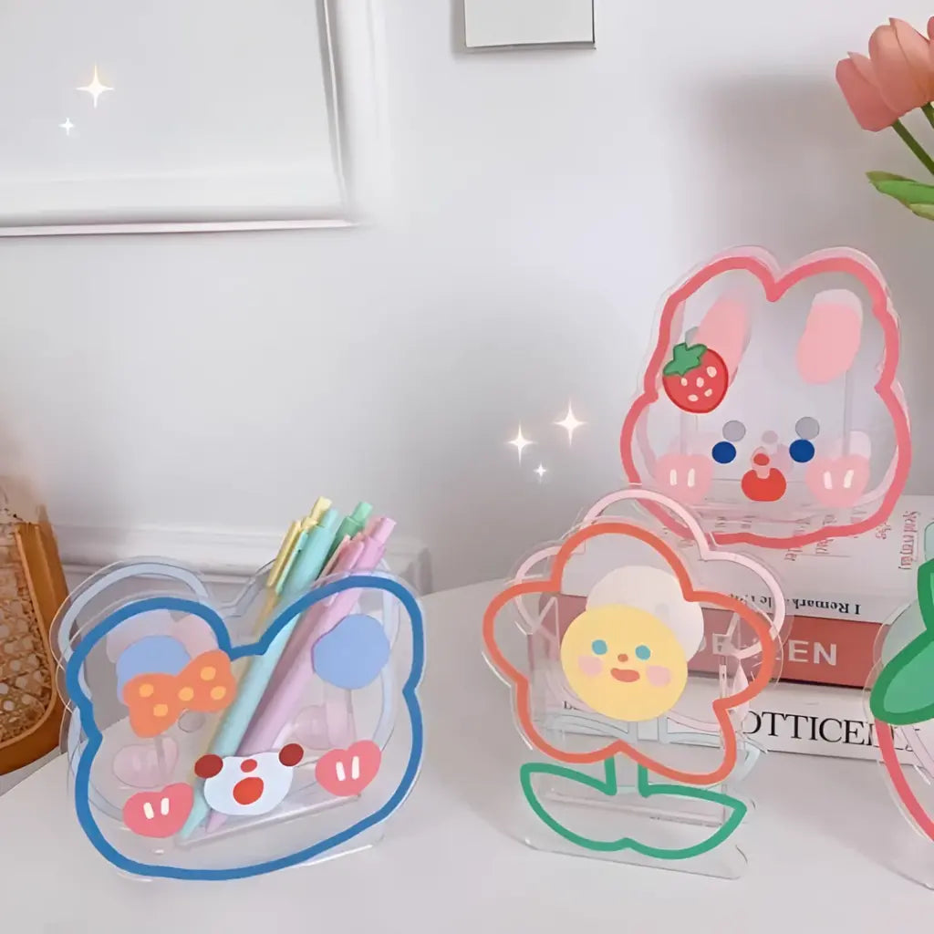 Acrylic pen stand