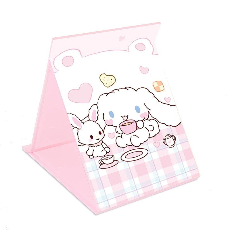 Sanrio travel friendly foldable mirror