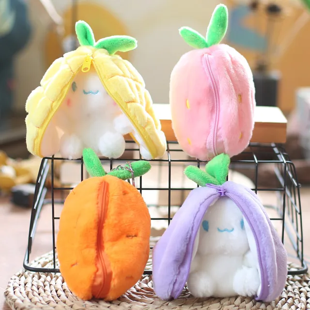 Fruit teddy keychain