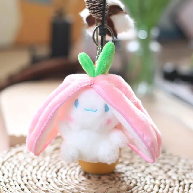 Fruit teddy keychain