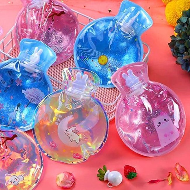 Cute round mini hot water bags