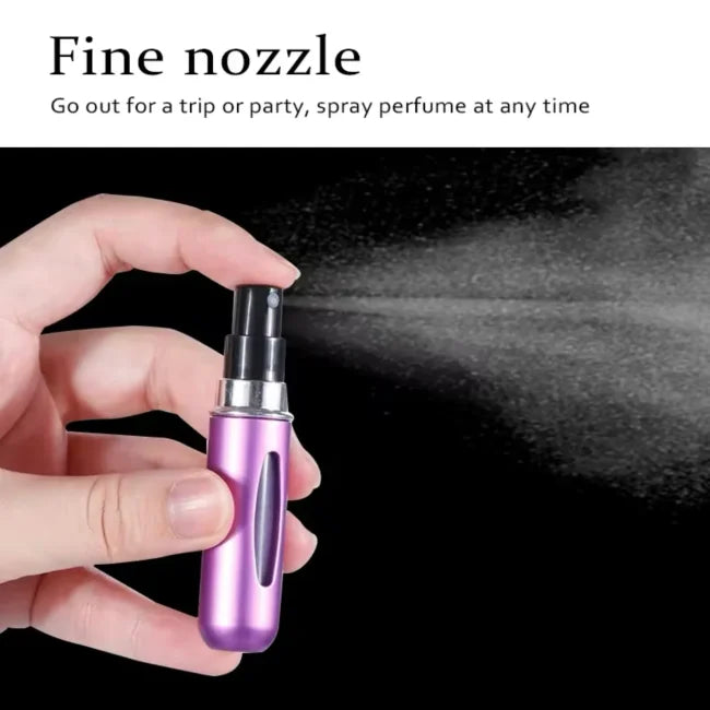 Mini travel perfume spray bottle