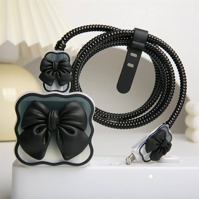 Pretty charger protector