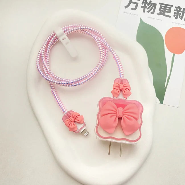 Pretty charger protector