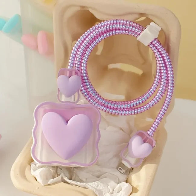 Pretty charger protector