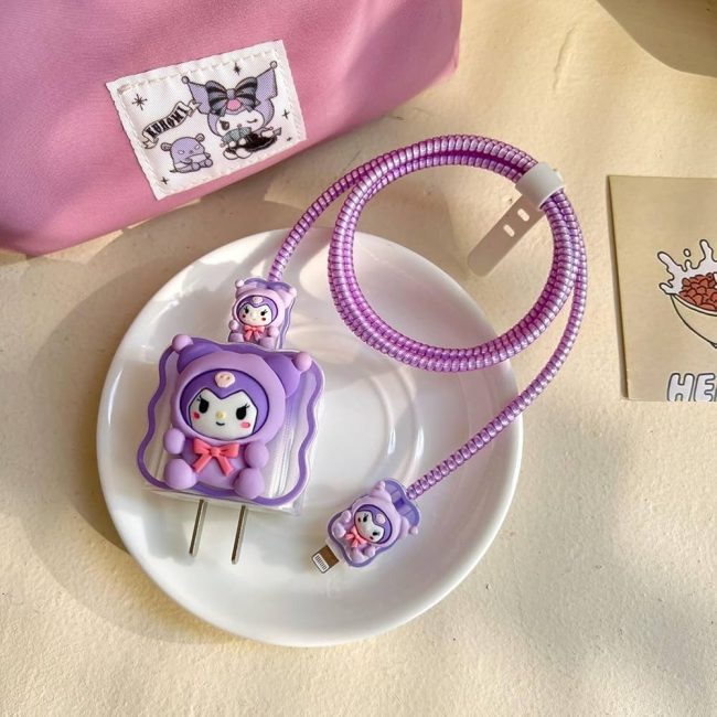 Pretty charger protector