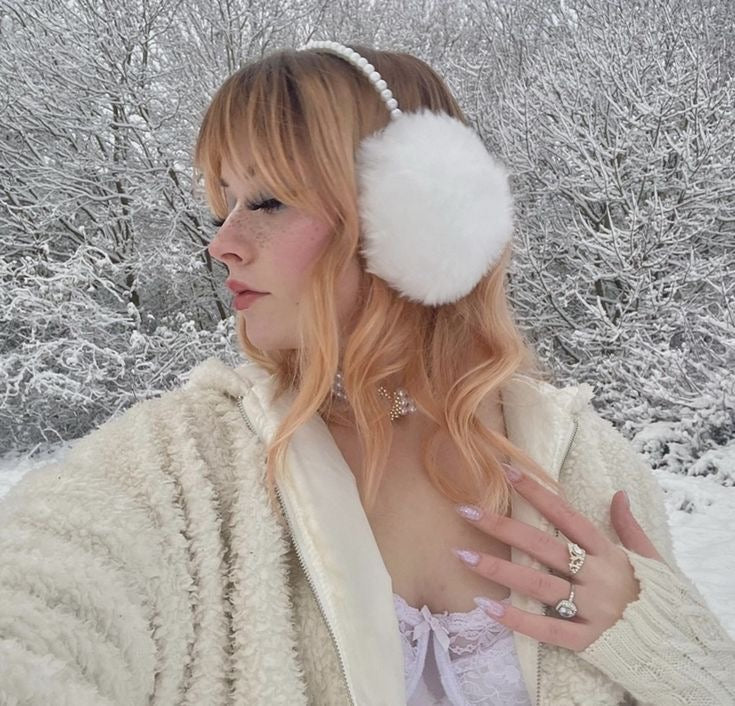 Pearl earmuffs