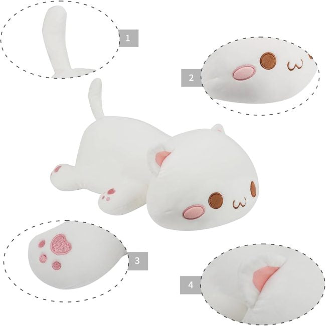 Sleeping cat 35cm
