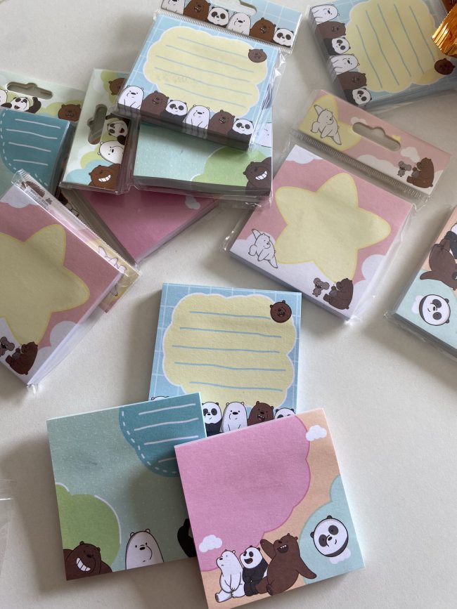 Sticky notes