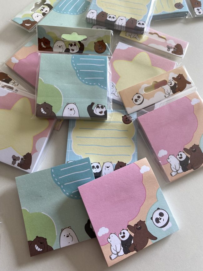 Sticky notes
