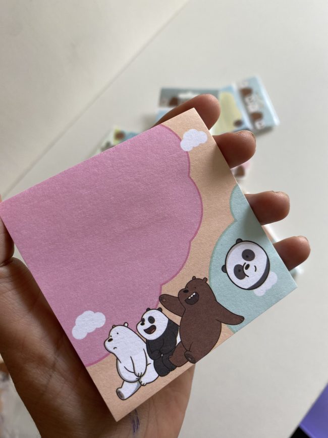 Sticky notes