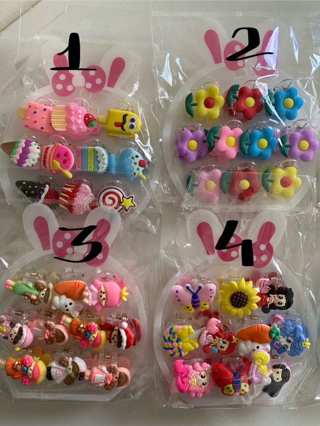 Mini claw clips set | mini clutches