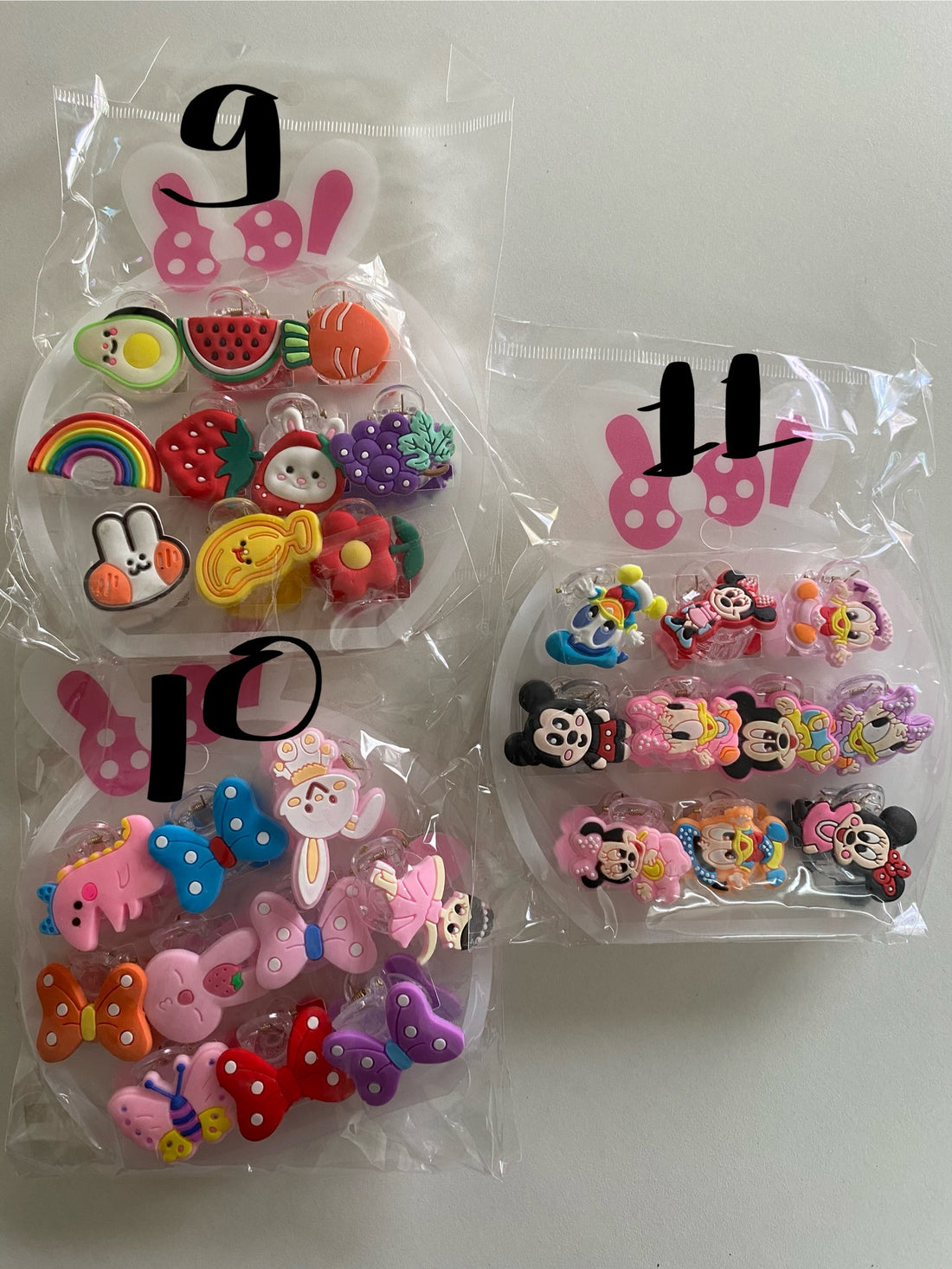 Mini claw clips set | mini clutches