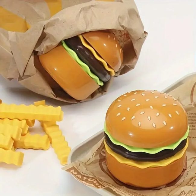 Burger lamp with sharpener