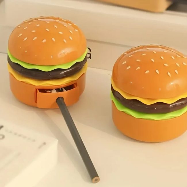 Burger lamp with sharpener