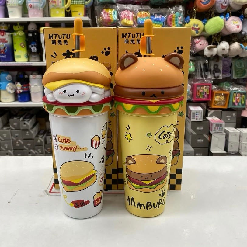 Hamburger insulated sipper 635ml