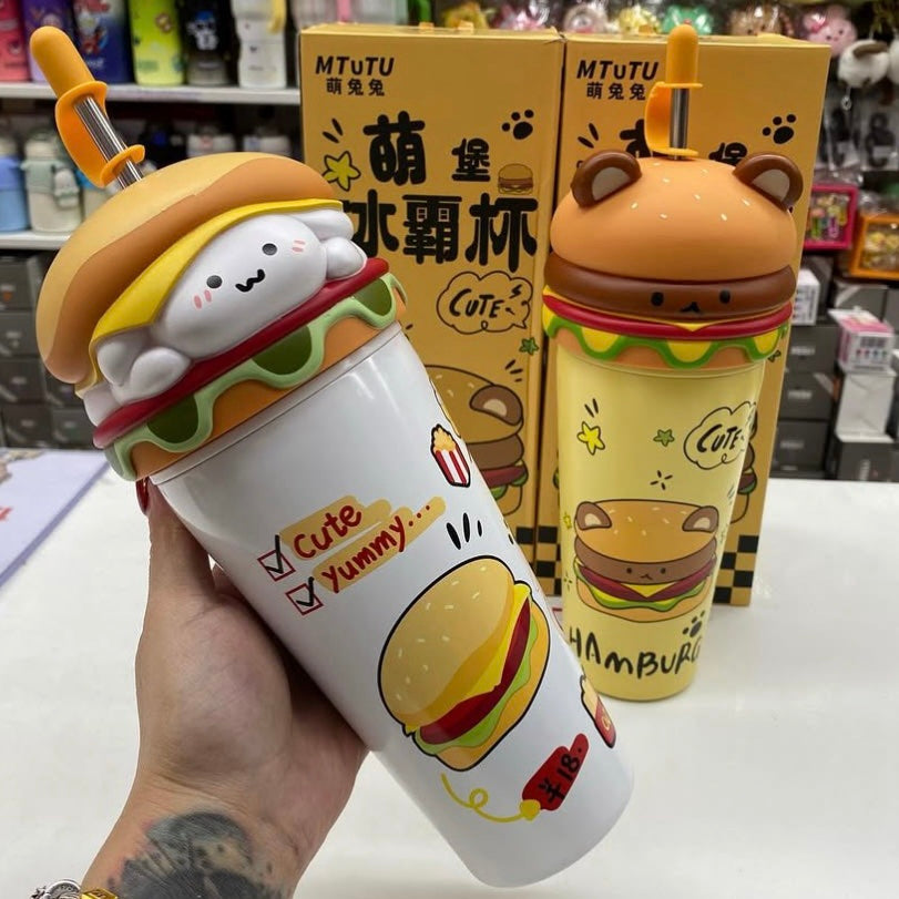 Hamburger insulated sipper 635ml