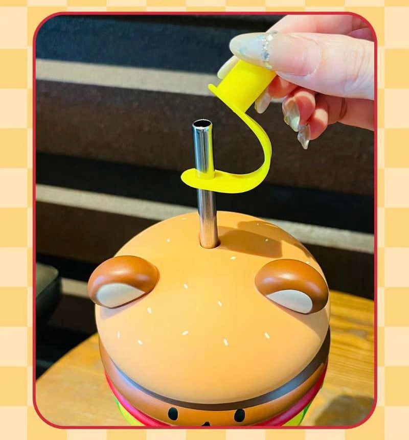 Hamburger insulated sipper 635ml