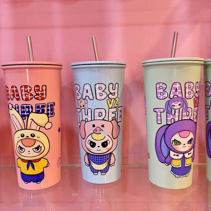 Baby three stainless sipper