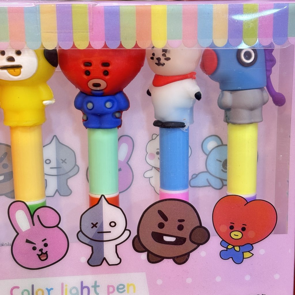 BTS highlighters set