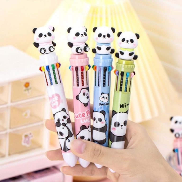Panda 10 in 1 colour ball point pen