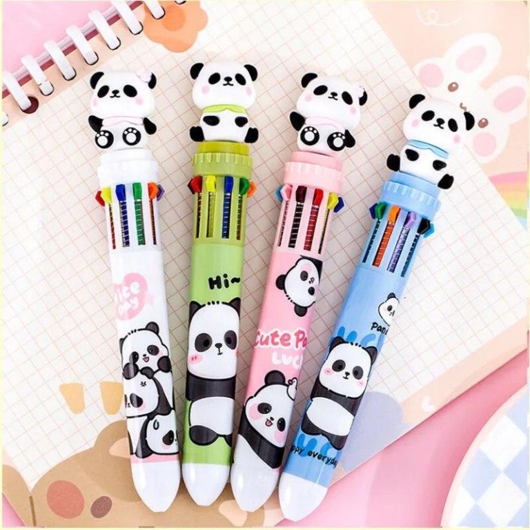 Panda 10 in 1 colour ball point pen