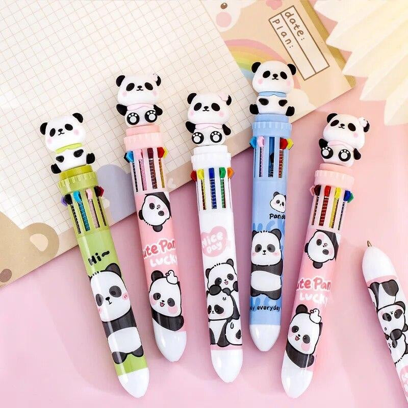 Panda 10 in 1 colour ball point pen