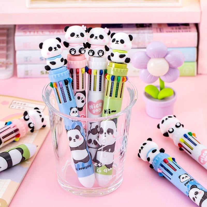Panda 10 in 1 colour ball point pen