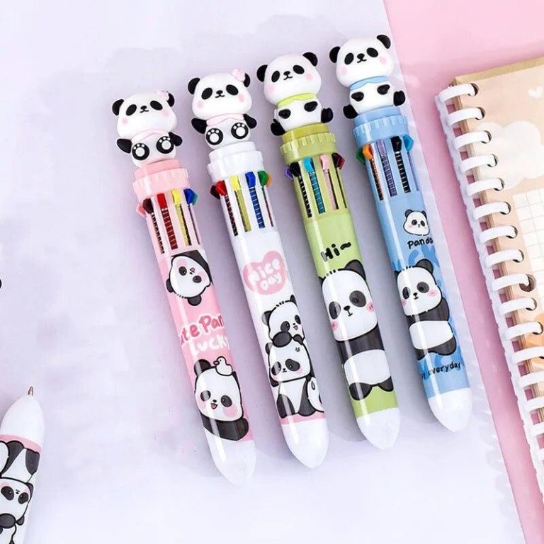 Panda 10 in 1 colour ball point pen