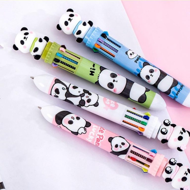 Panda 10 in 1 colour ball point pen