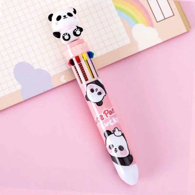 Panda 10 in 1 colour ball point pen