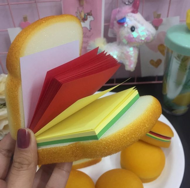 Foodie notepads | burger | sandwich