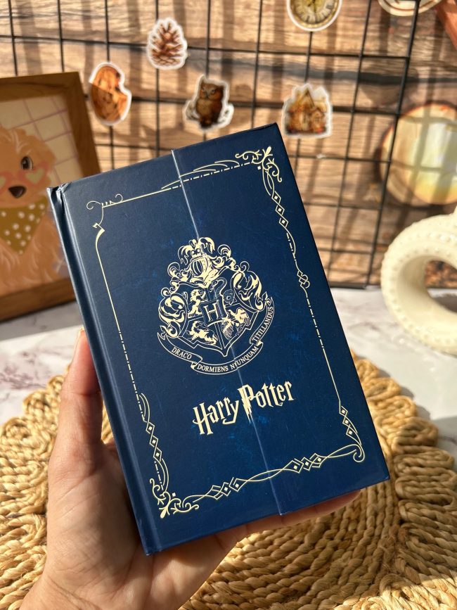 Harry Potter blue diary with magnet lock cover