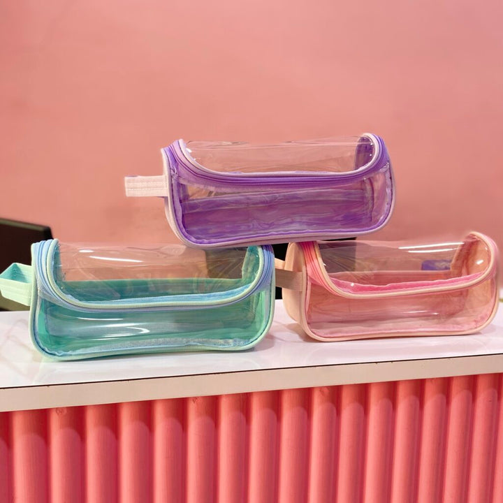 Pastel Transparent pouch