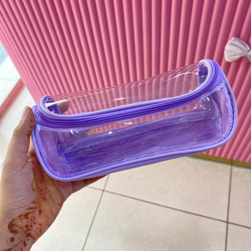 Pastel Transparent pouch