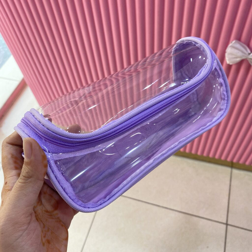 Pastel Transparent pouch