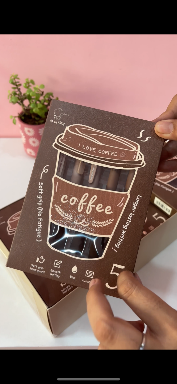 Coffee pens set