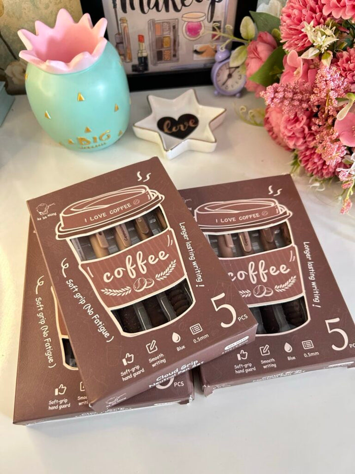 Coffee pens set