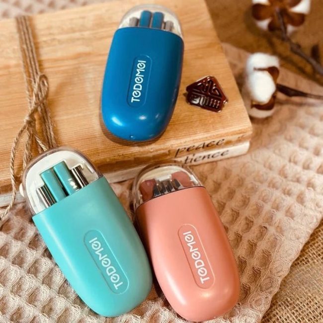 Portable cutlery set