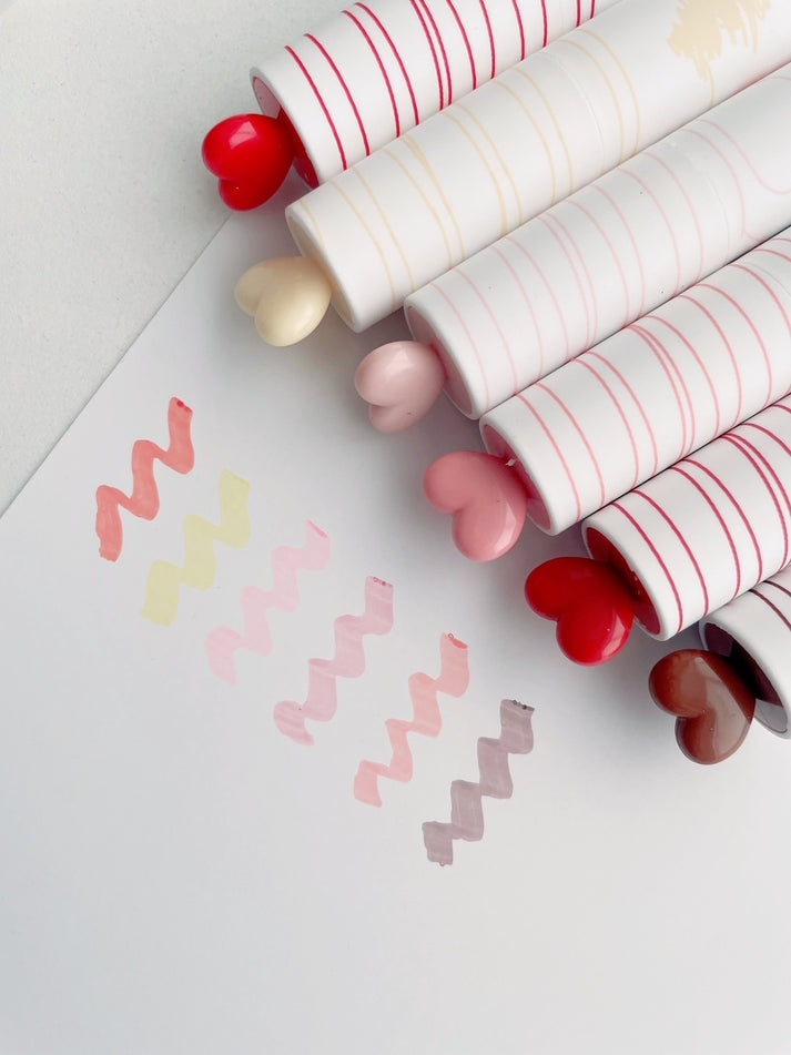 Heart Popup highlighter set