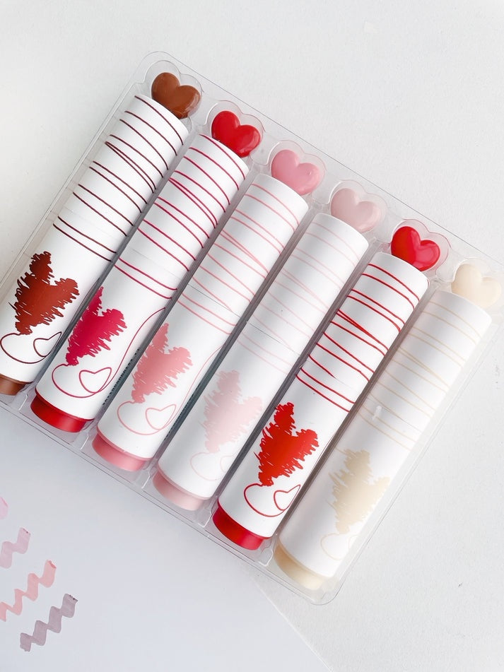 Heart Popup highlighter set