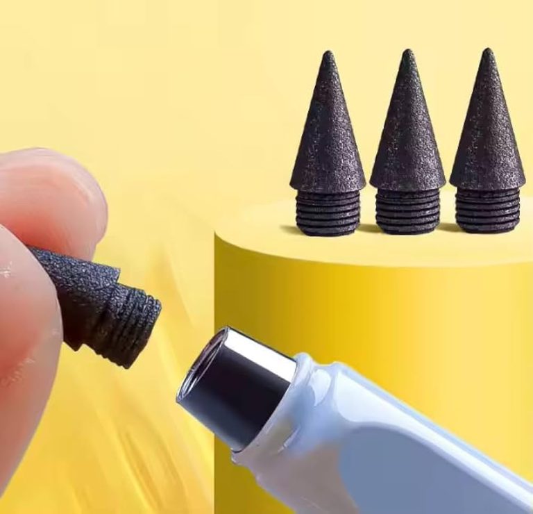 Infinite/ No sharpen pencil with eraser and charm